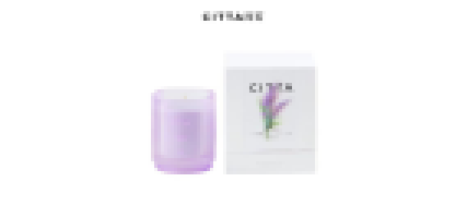 Midnight Stars Candle, catalogue photograph